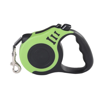 3M Automatic Retractable Dog Leash - Durable Nylon Lead for Small, Medium, and Large Dogs and Cats - Yorkshire Pet Supplies