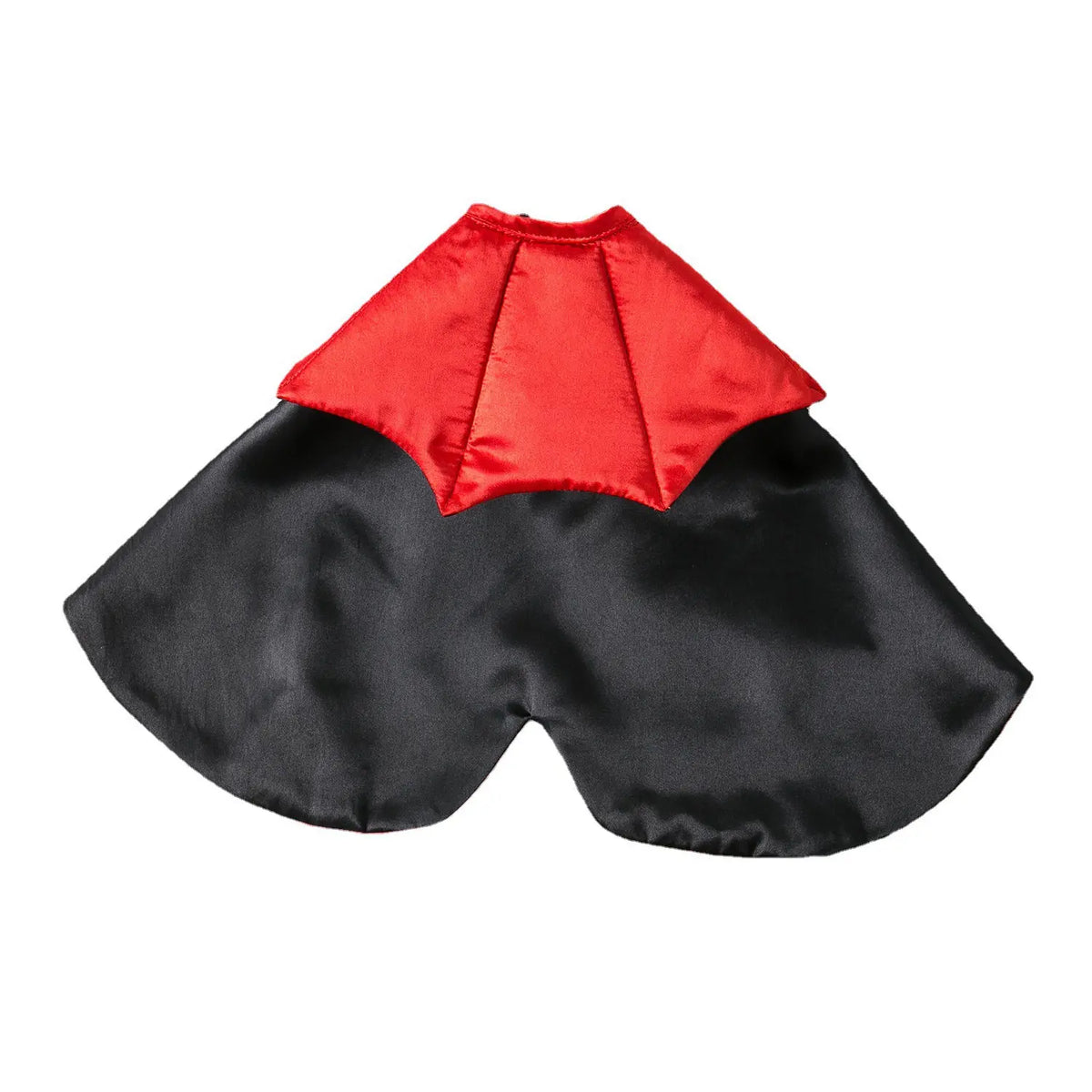 Halloween Pet Vampire Cape Costume, Reversible Spooky Dracula Cloak with Stand Collar for Cats & Dogs, Adjustable Party Cosplay Apparel