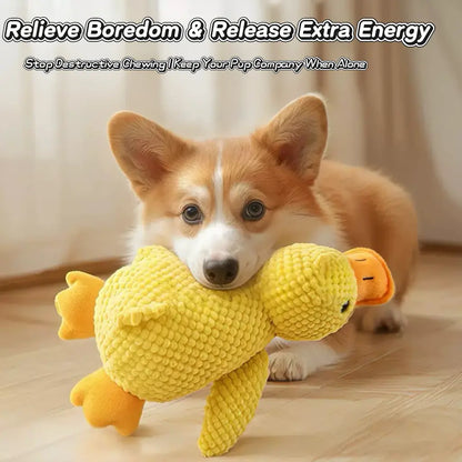 Durable Pineapple Plush Squeaky Toy for Dogs - Chew Toy for Small to Medium Breeds, Dental Relief, Interactive Play, Alleviates Boredom, Reduces Destructive Chewing, Companion for Your Pet