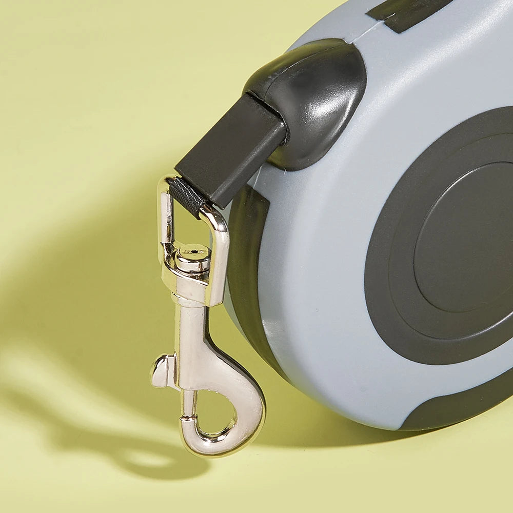 3M Automatic Retractable Dog Leash - Durable Nylon Lead for Small, Medium, and Large Dogs and Cats - Yorkshire Pet Supplies