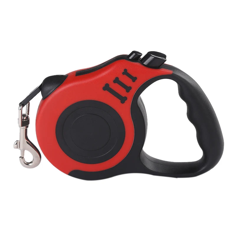 3M Automatic Retractable Dog Leash - Durable Nylon Lead for Small, Medium, and Large Dogs and Cats - Yorkshire Pet Supplies
