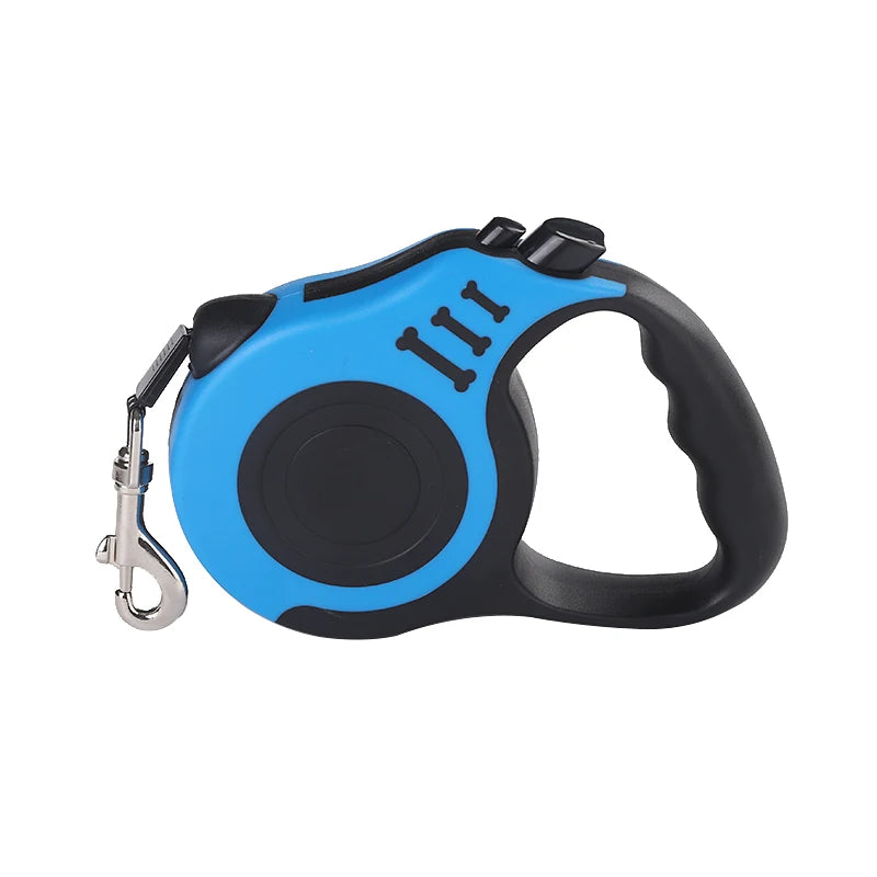 3M Automatic Retractable Dog Leash - Durable Nylon Lead for Small, Medium, and Large Dogs and Cats - Yorkshire Pet Supplies
